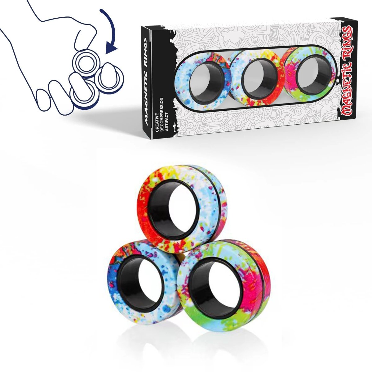 Funipedia™ Magnetic Ring Spinner - Funipedia